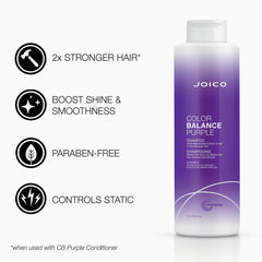 Joico Color Balance Conditionneur Bouteille cheveux colorés renforcés et doux.