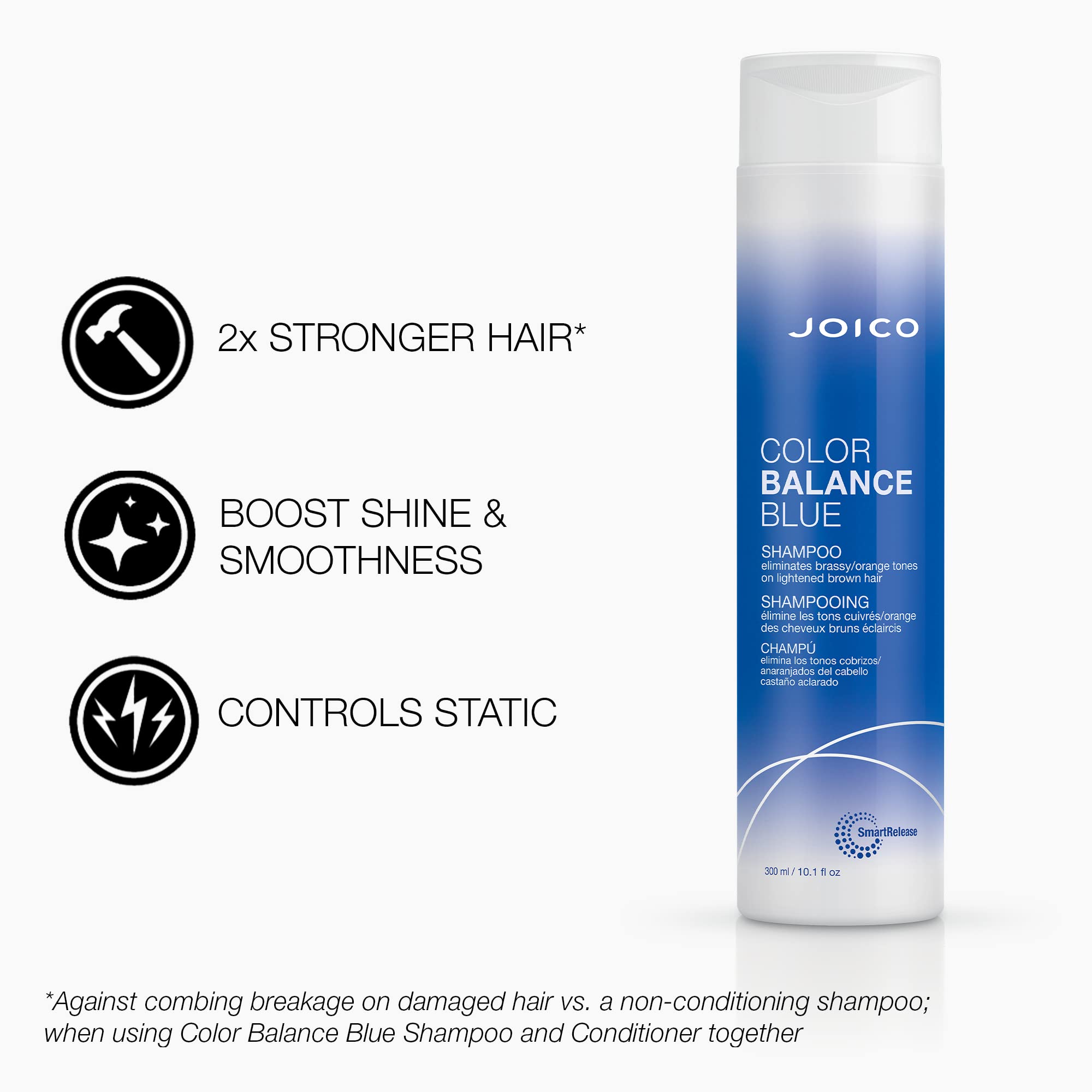 Duo Color Balance Joico sur meuble de bain prêt à être utilisé.