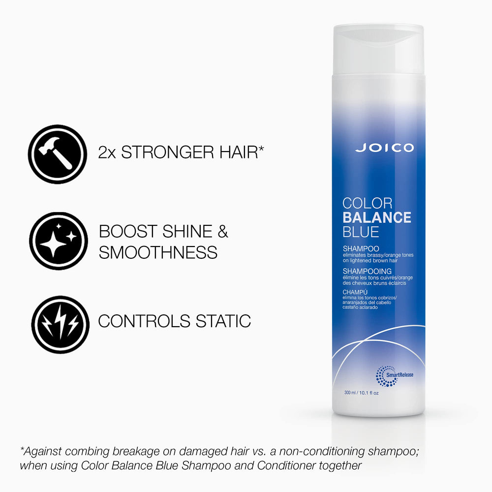 Duo Color Balance Joico sur meuble de bain prêt à être utilisé.