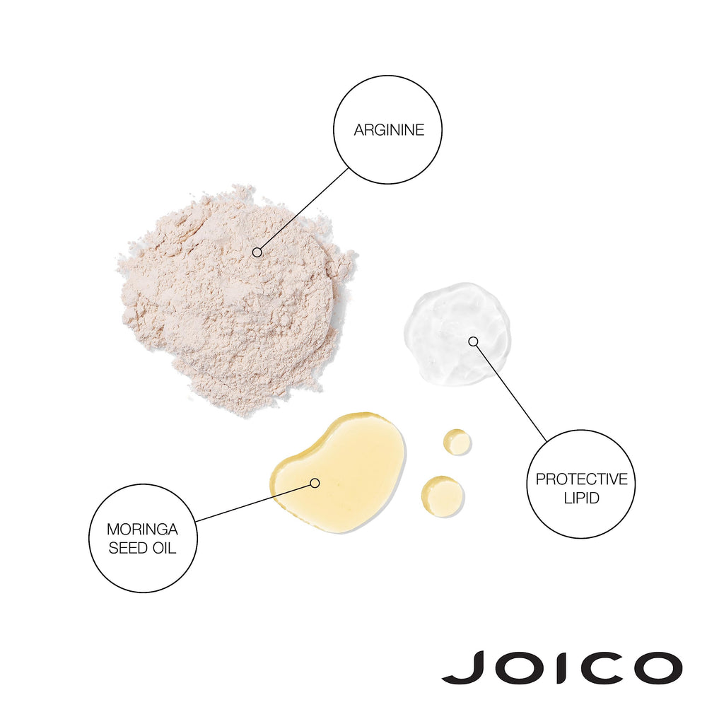Démêlage sans effort avec Joico Defy Damage, douceur après lavage.