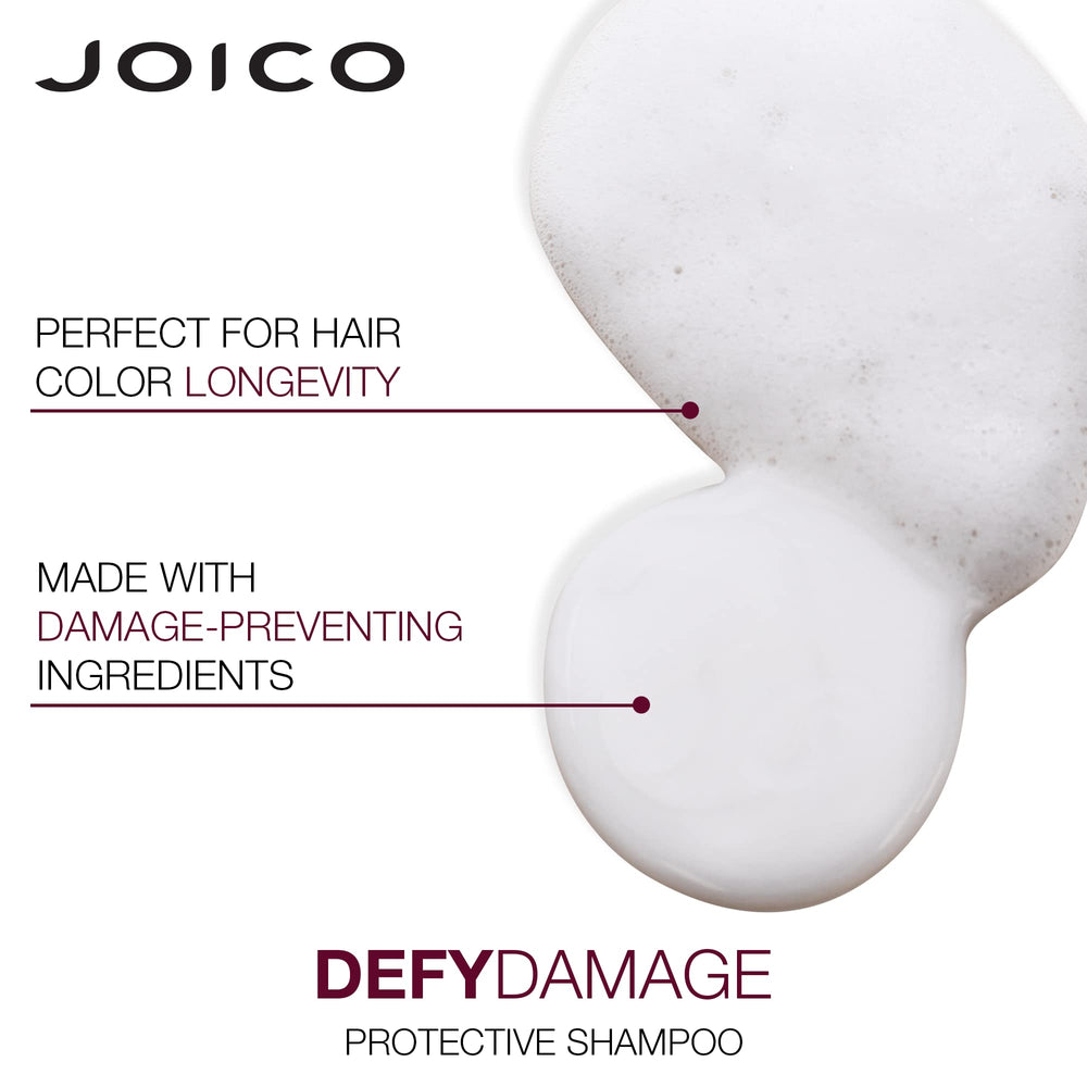 Fini brillant après l'utilisation de Joico Defy Damage.