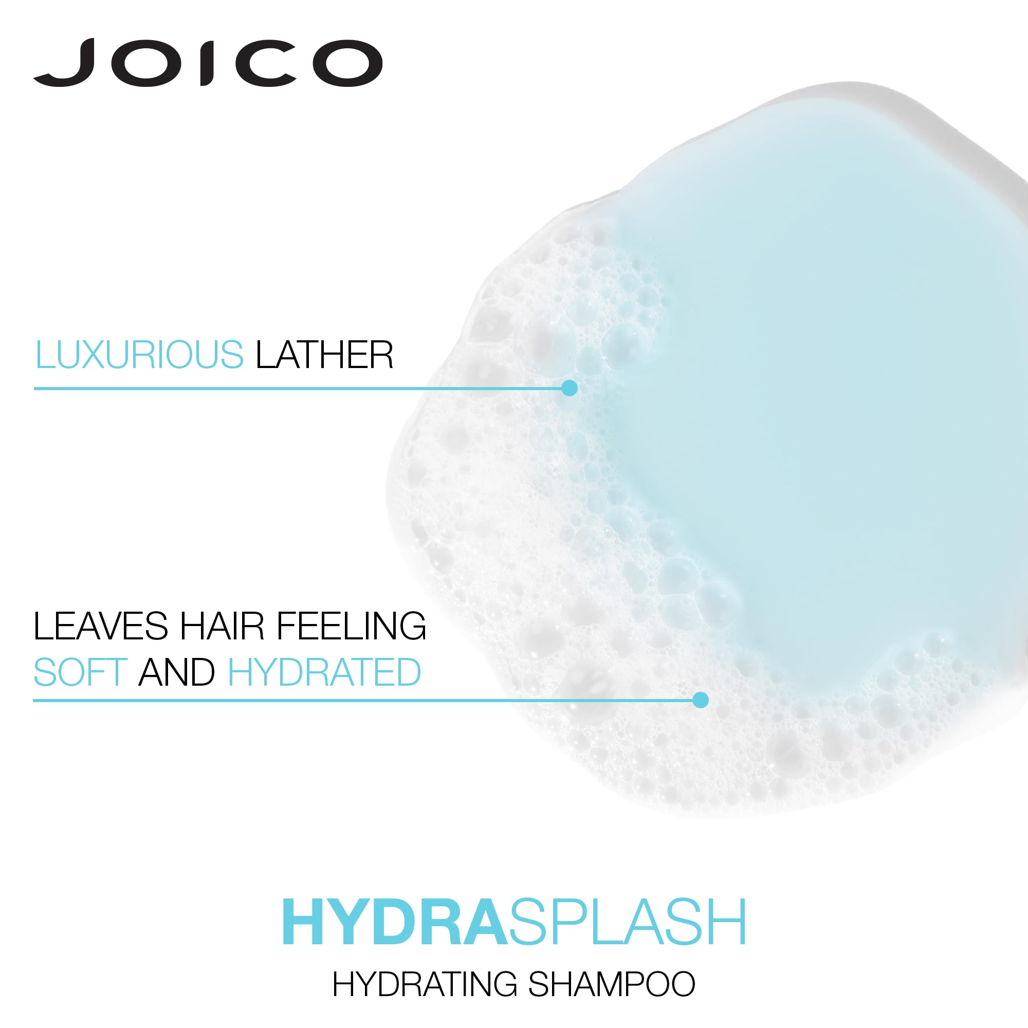Conditionneur Joico HydraSplash: cheveux faciles à démêler et souples.