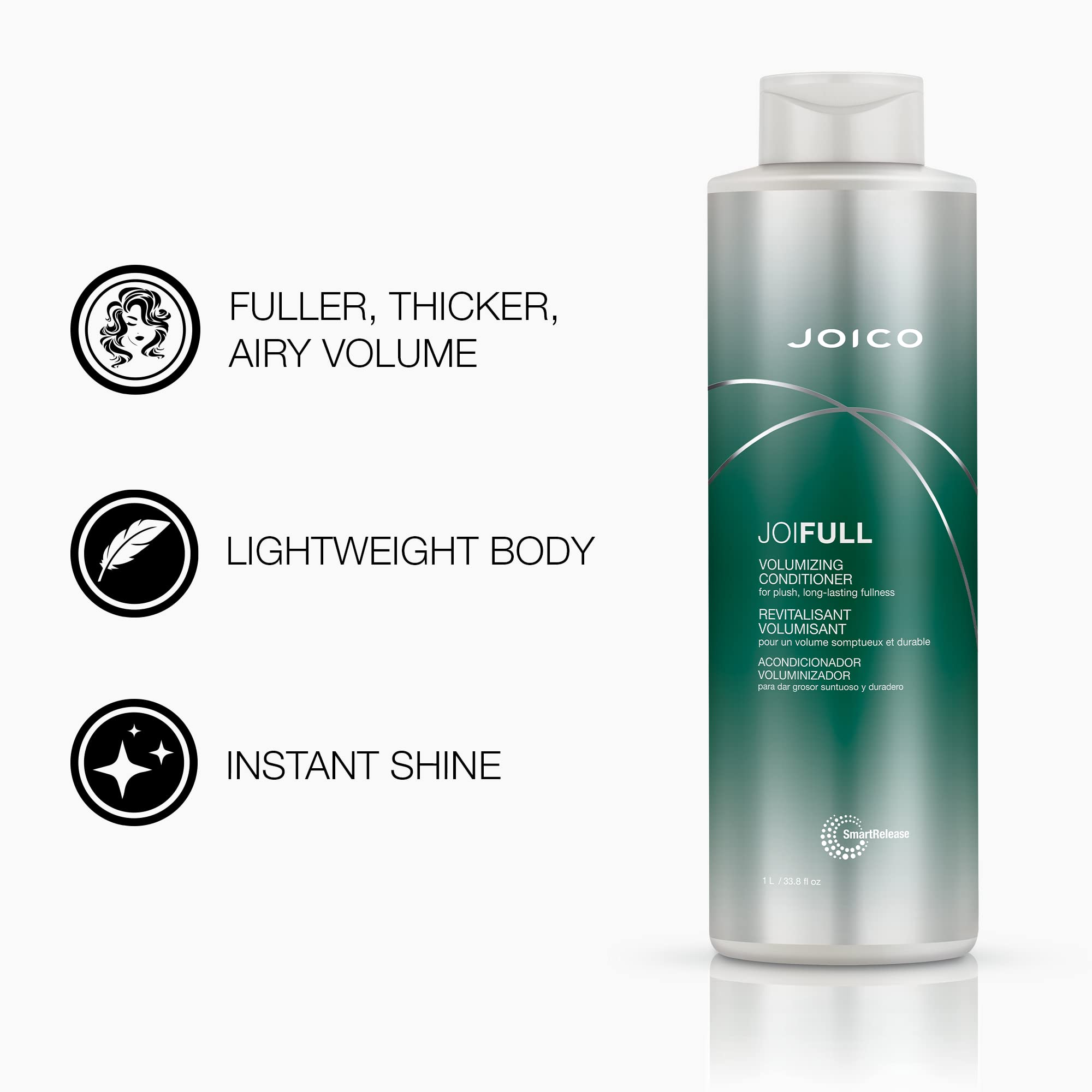 Shampooing JoiFULL, mousse riche nettoyant en douceur