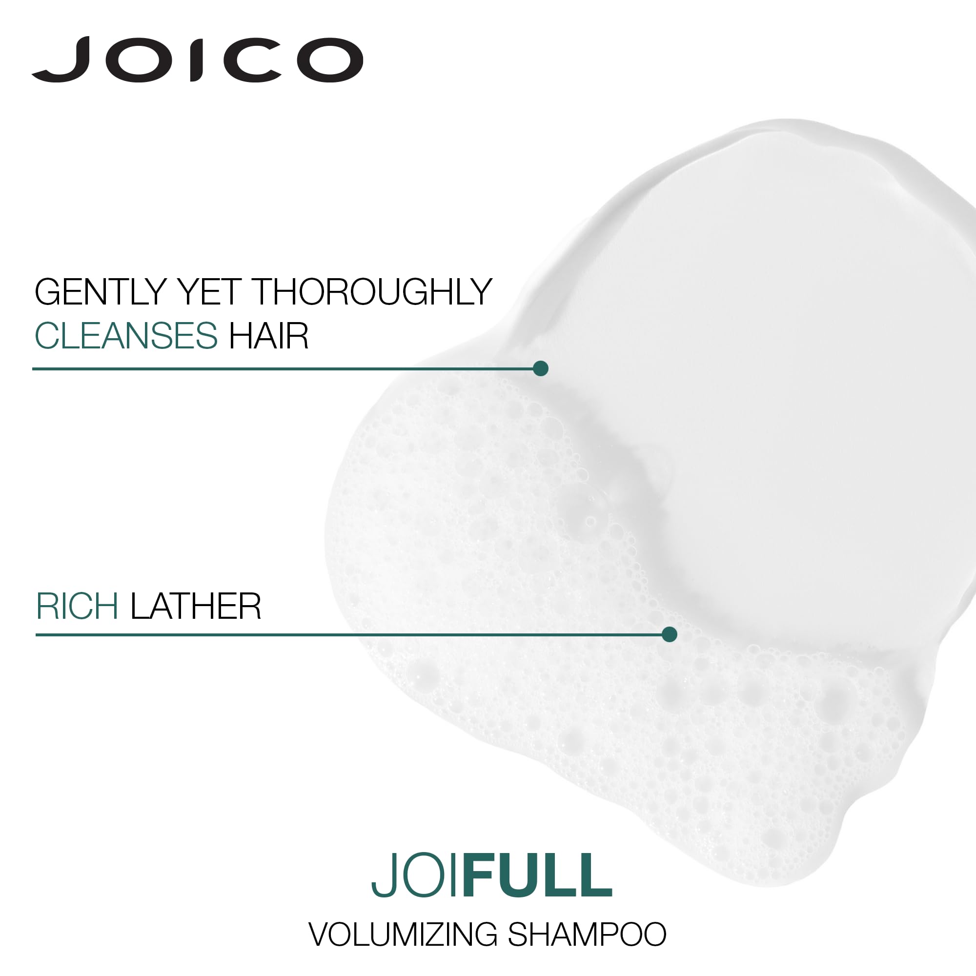 Cheveux apres JoiFULL avec volume et corps visibles