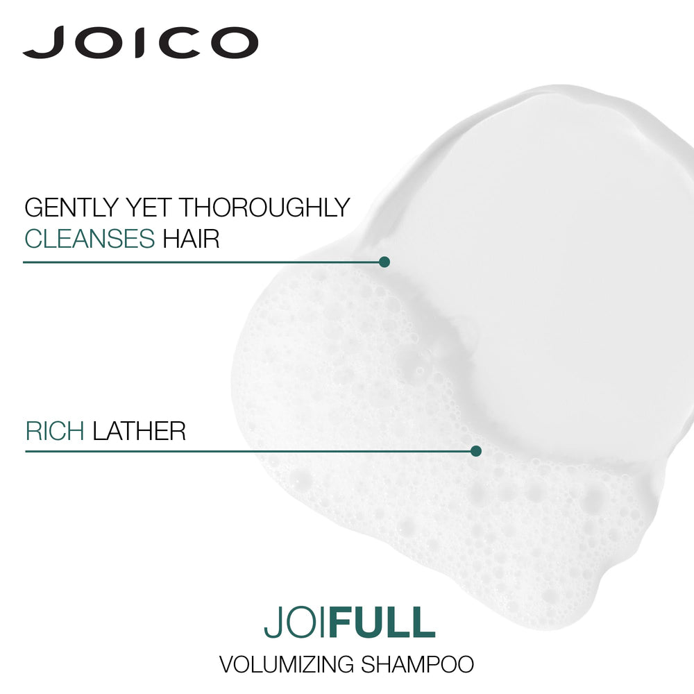 Cheveux apres JoiFULL avec volume et corps visibles