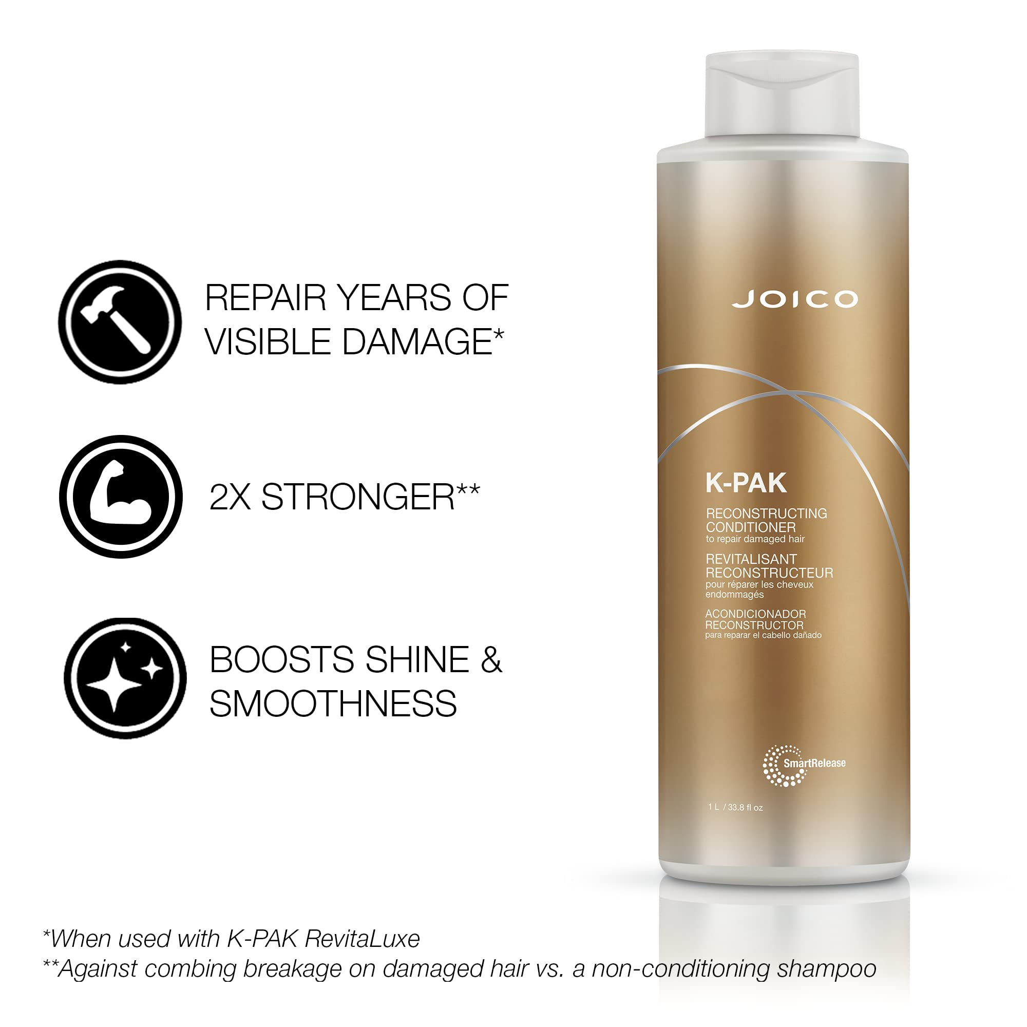 Cheveux hydratés et plus forts avec brillance naturelle.