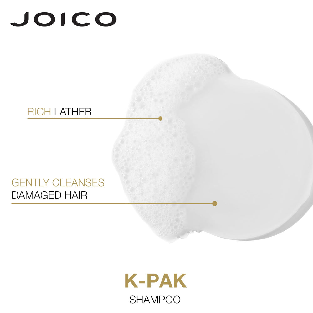 Joico K-PAK Daily Lavage-mousse: mousse légère qui nettoie sans agresser.
