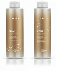 Set Joico K-PAK ensemble: shampoing et après-shampoing pour cheveux résistants et brillants.