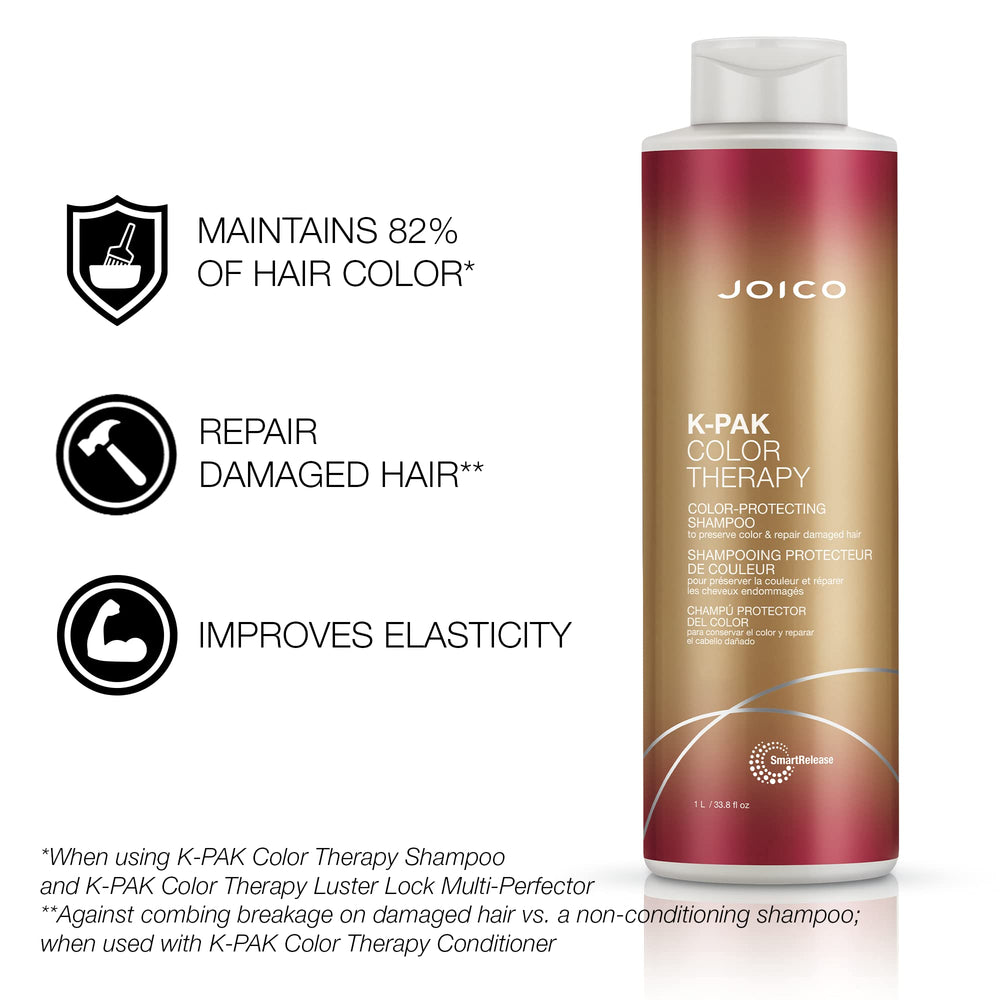 Joico K-PAK Thérapie de couleur—duo pack, pratique pour salon et maison.