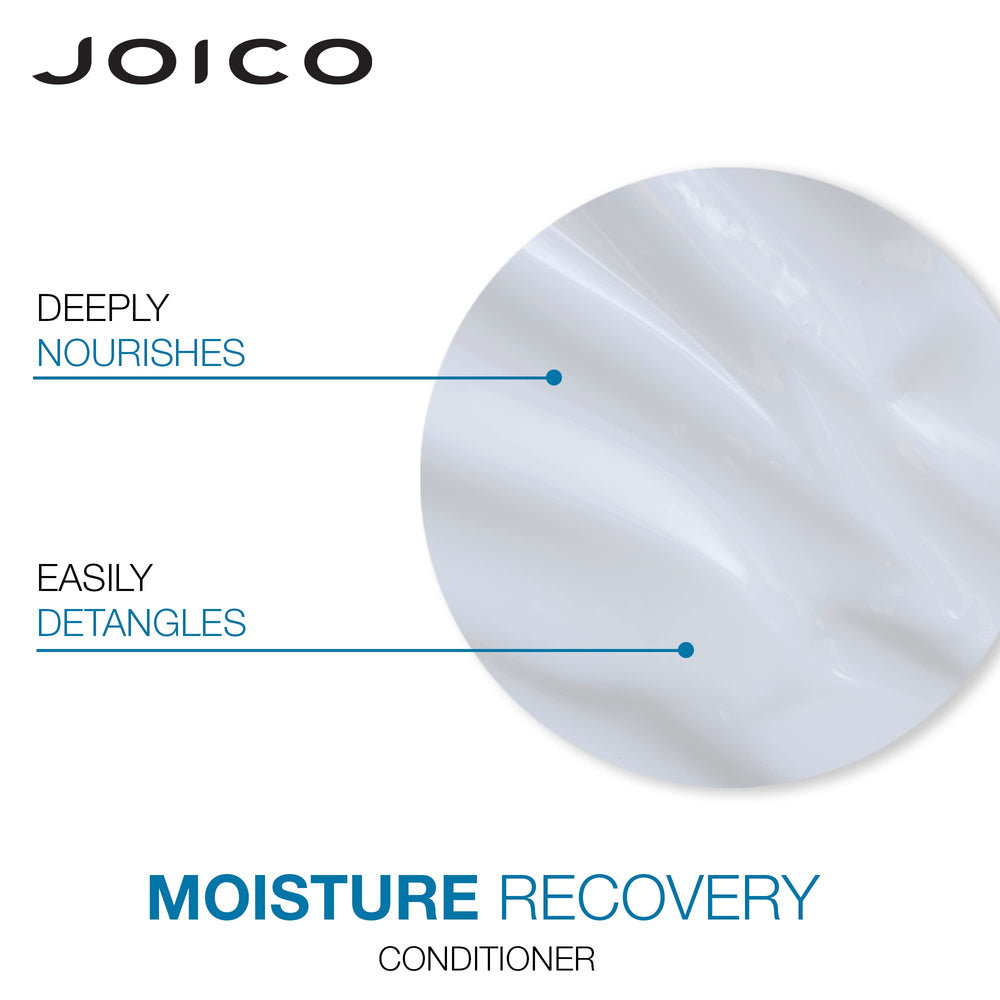 Cheveux brillants et élastiques grâce à Joico Moisture Recovery.