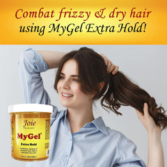 Joie Naturals MyGel – coiffage des cheveux bouclés pour une tenue durable.