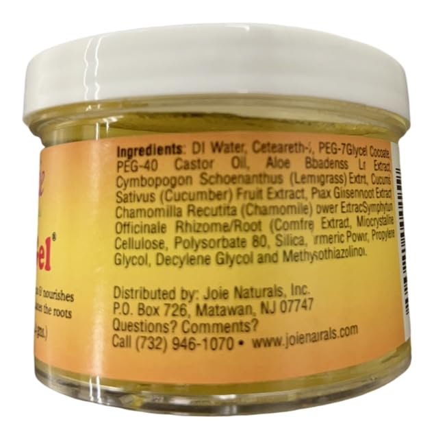 Joie Naturals MyGel idéal pour coiffures en tresses serrées.