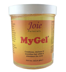 Joie MyGel, gel coiffant, offre tenue durable et cheveux nourris après application.