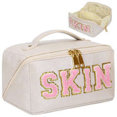 JOINDO sac maquillage capacite ample, parfait pour voyager et ranger tous vos essentiels.