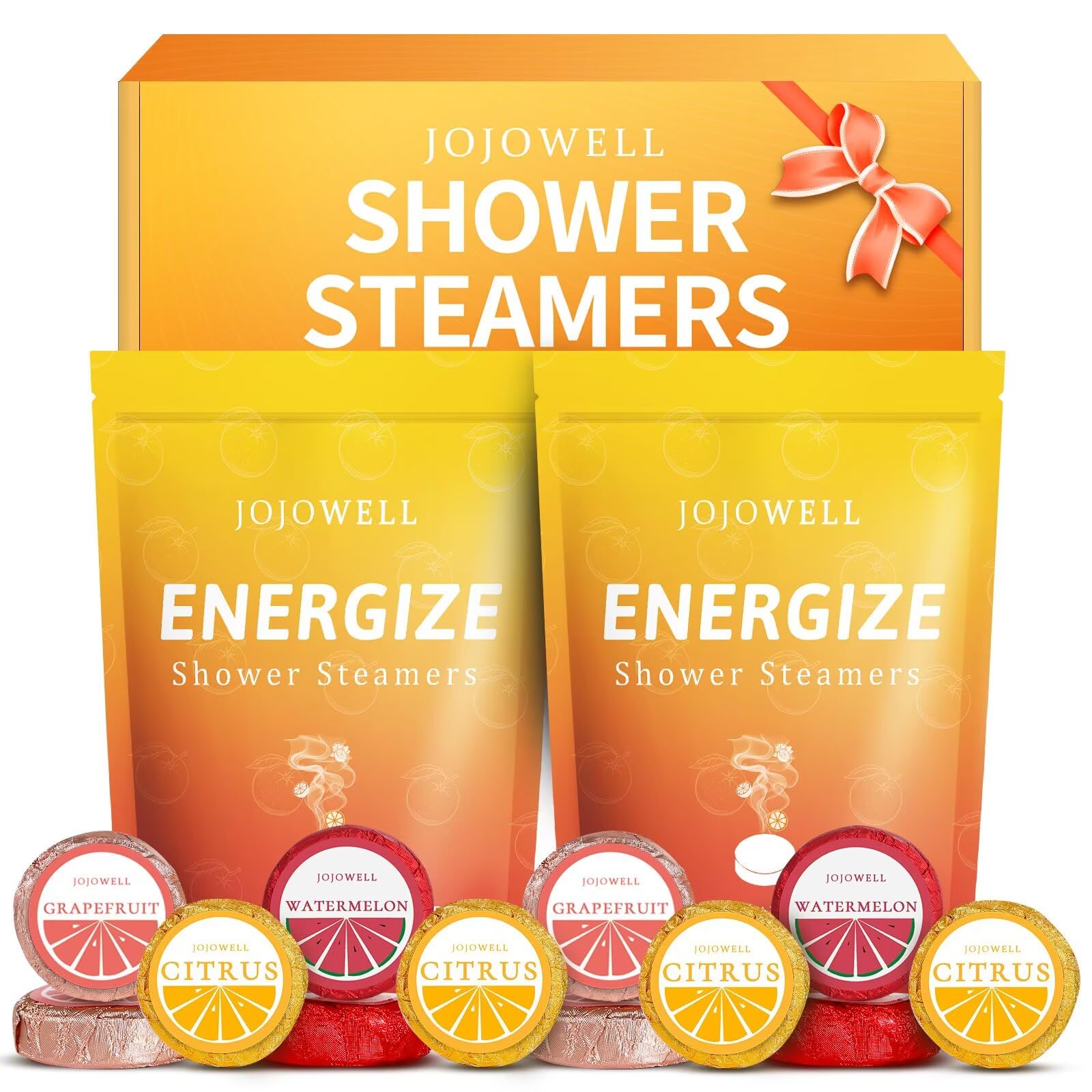 JoJowell bombe douche parfum pastèque pour relaxation sous douche