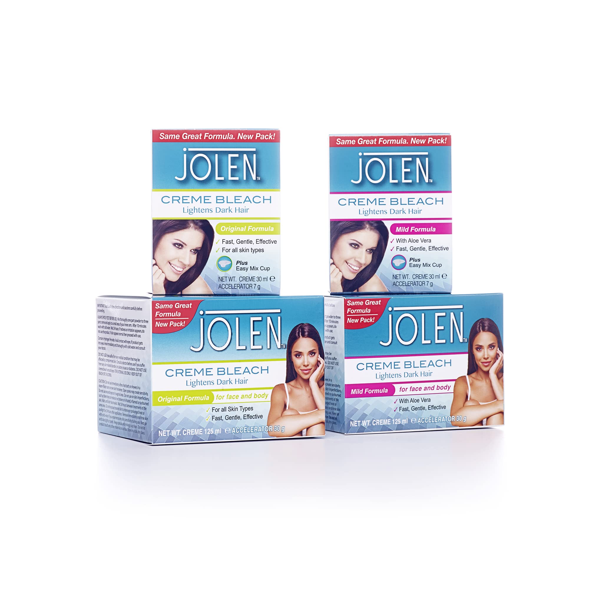 Jolen Aloe Vera Formule Douce Visage 125 ml apporte douceur et soin.