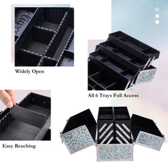 Rangements Joligrace avec cloisons ajustables pour palettes et bouteilles.