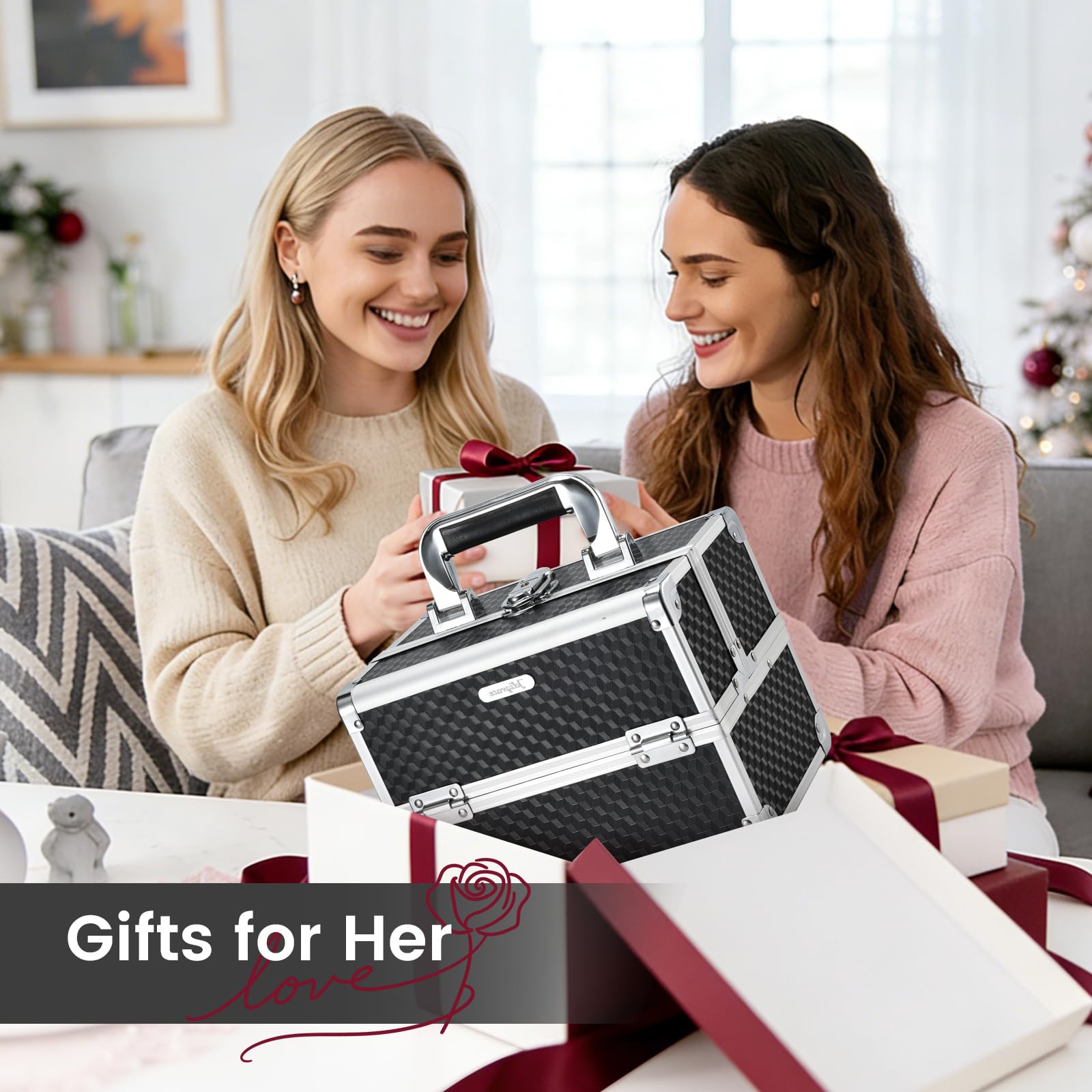 Joligrace coffret maquillage cadeau romantique et élégant