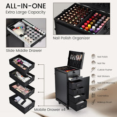 Joligrace compartiments-vernis-72: organisation sûre et efficace.