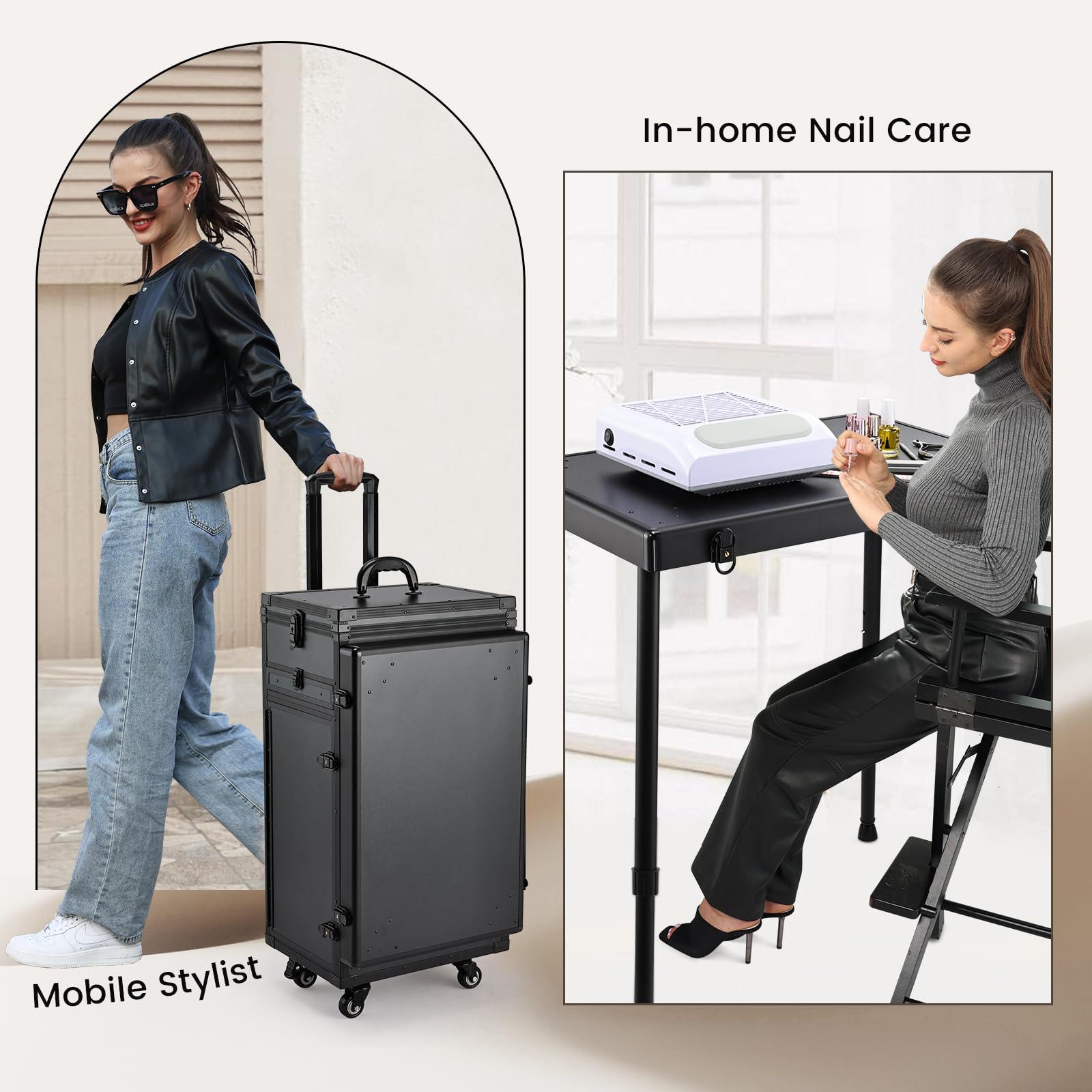 Joligrace utilisation-mobile-professionnels: parfait pour artistes itinérants.