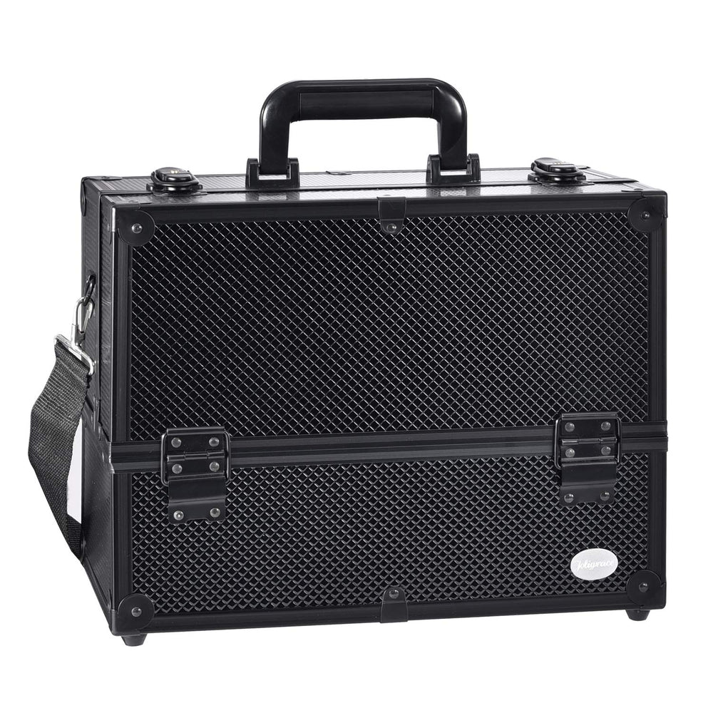 Joligrace valise maquillage pro idéale en studio ou boutique.