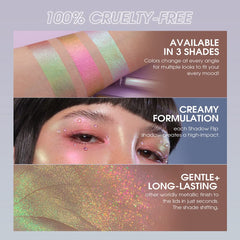 Ombre Jolilab paon pigmentation riche, fini métallique durable.
