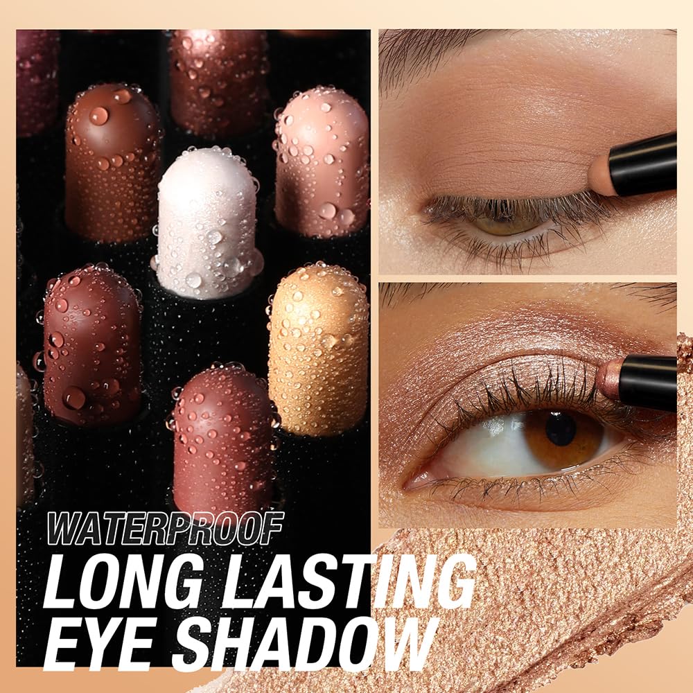 Jolilab teintes ombre paupière crème pour intensifier le regard.