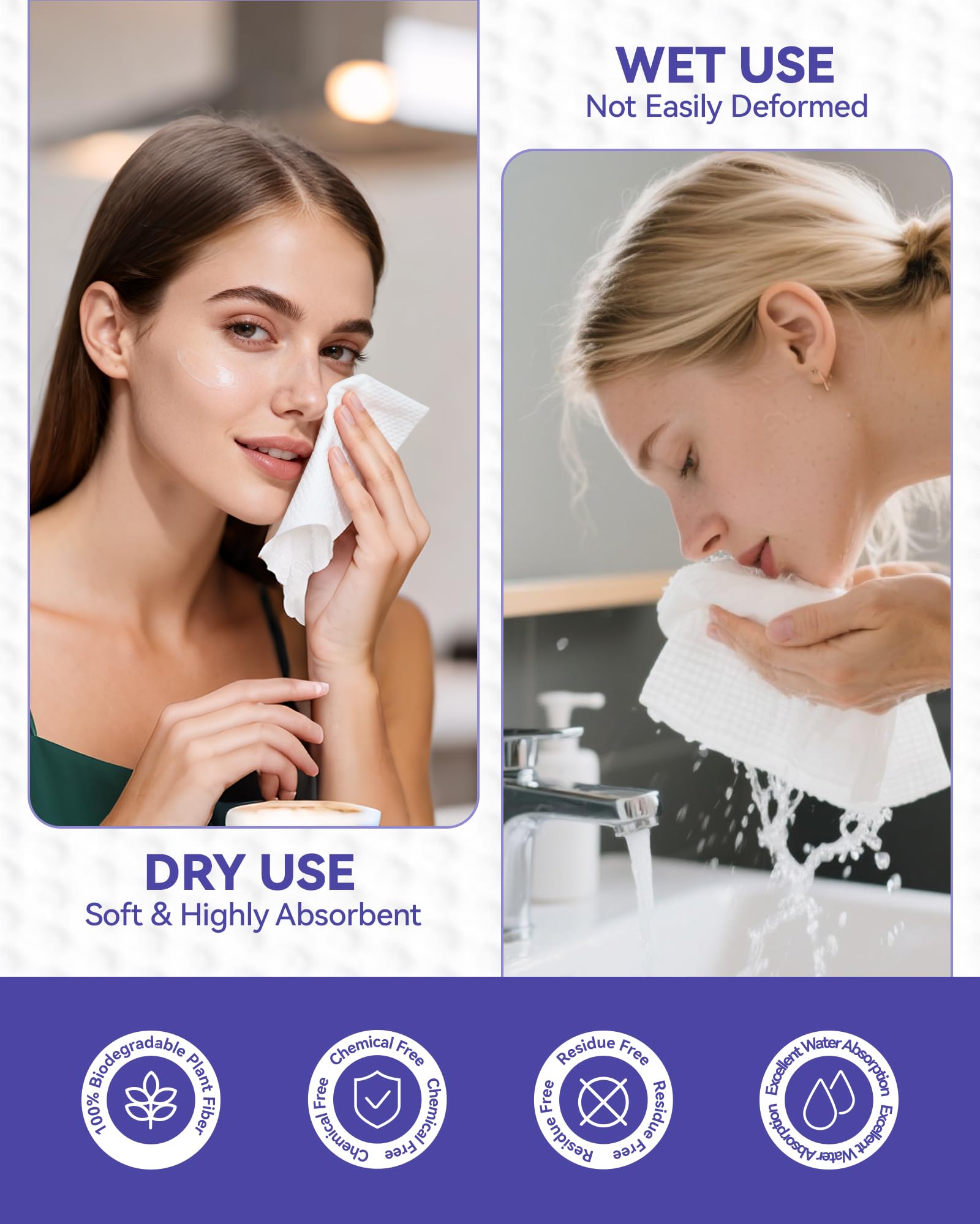 Jolly Care – douceur extrême pour une sensation agréable sur le visage.