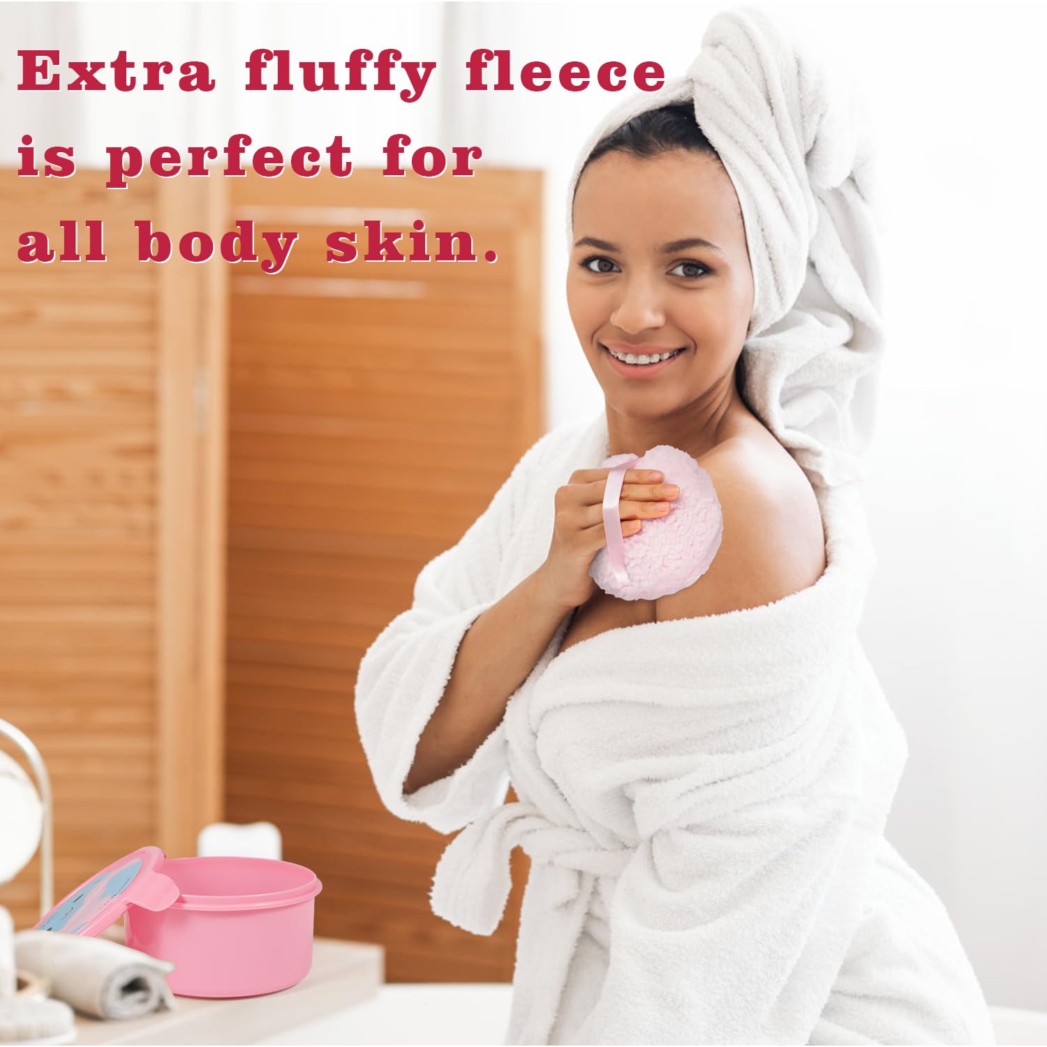 Texture douce et soyeuse de la moufle JOLY