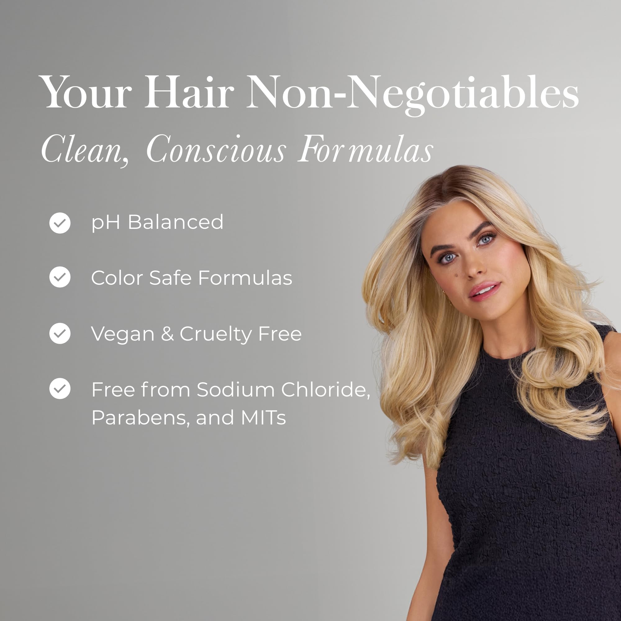 Jon Renau HD Smooth Detangler mist dispense releasing a gentle veil on fibers