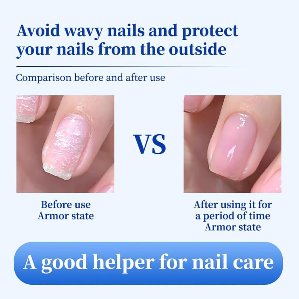 Sérum doux Jonkeypeny pour ongles sensibles, usage quotidien possible.