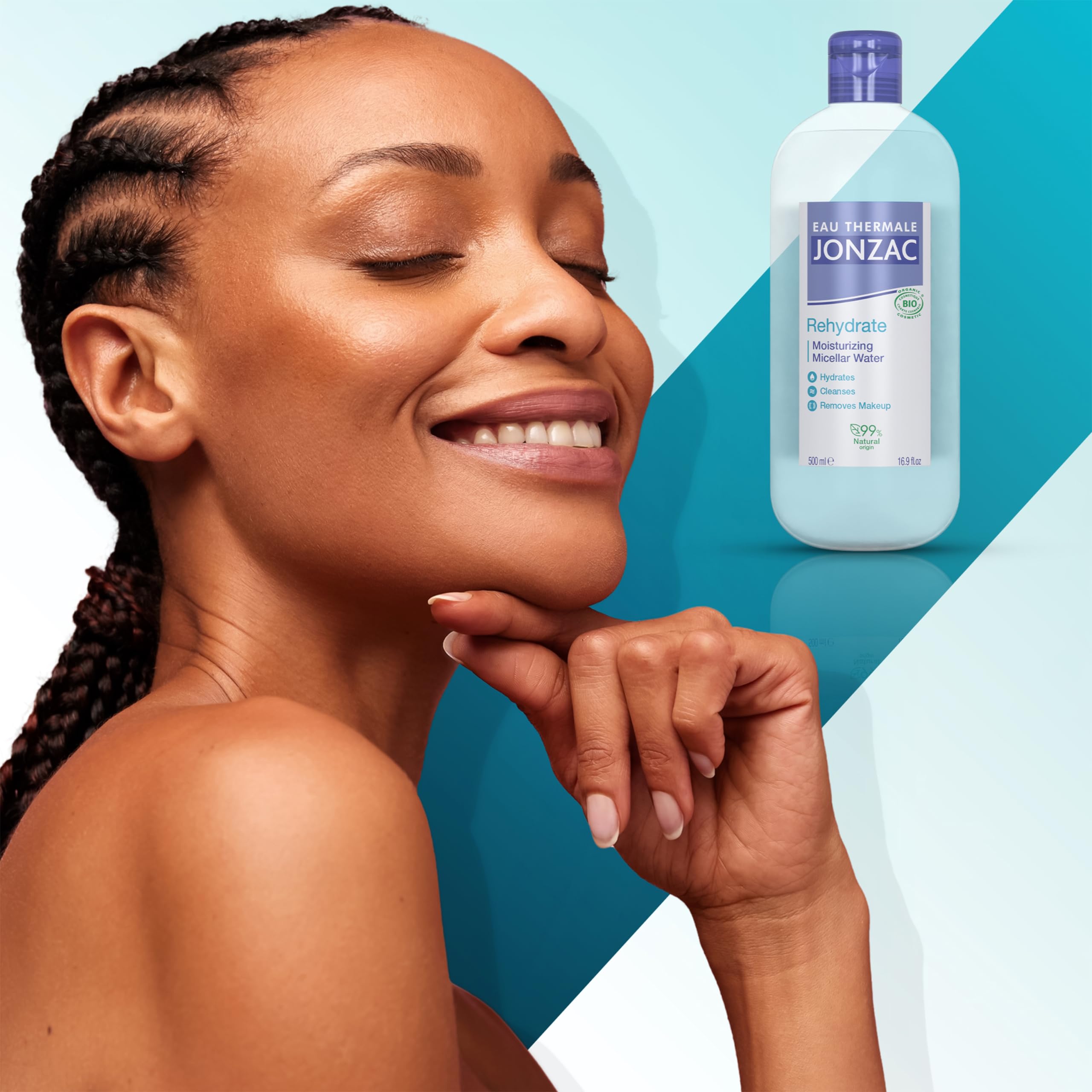 JONZAC certifications CosmeBio EcoCert garantissant naturalité et sécurité.