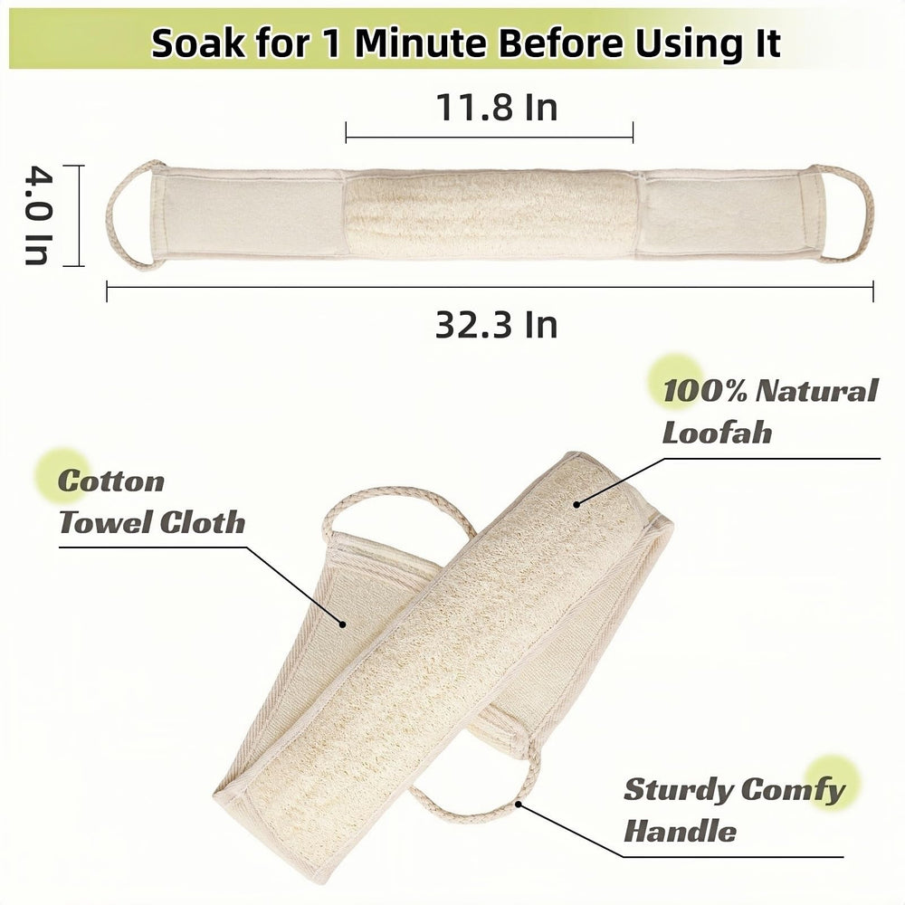 Jopplim éponges naturelles pour le corps, exfoliation sans irritation.