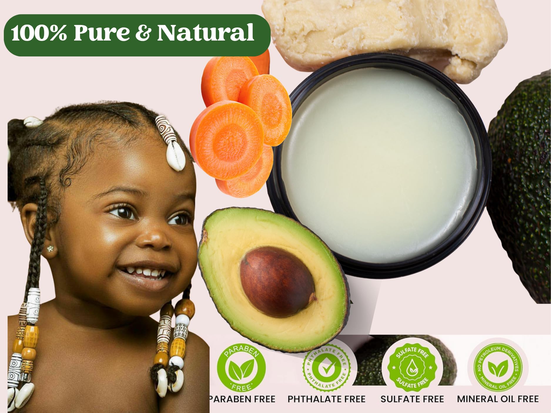 J'Organic Solutions huile d'amande douce capillaire enfant, nourrissage doux des mèches