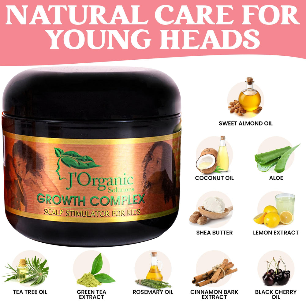 J'Organic Solutions huile argan et coco cheveux enfant, brillance naturelle