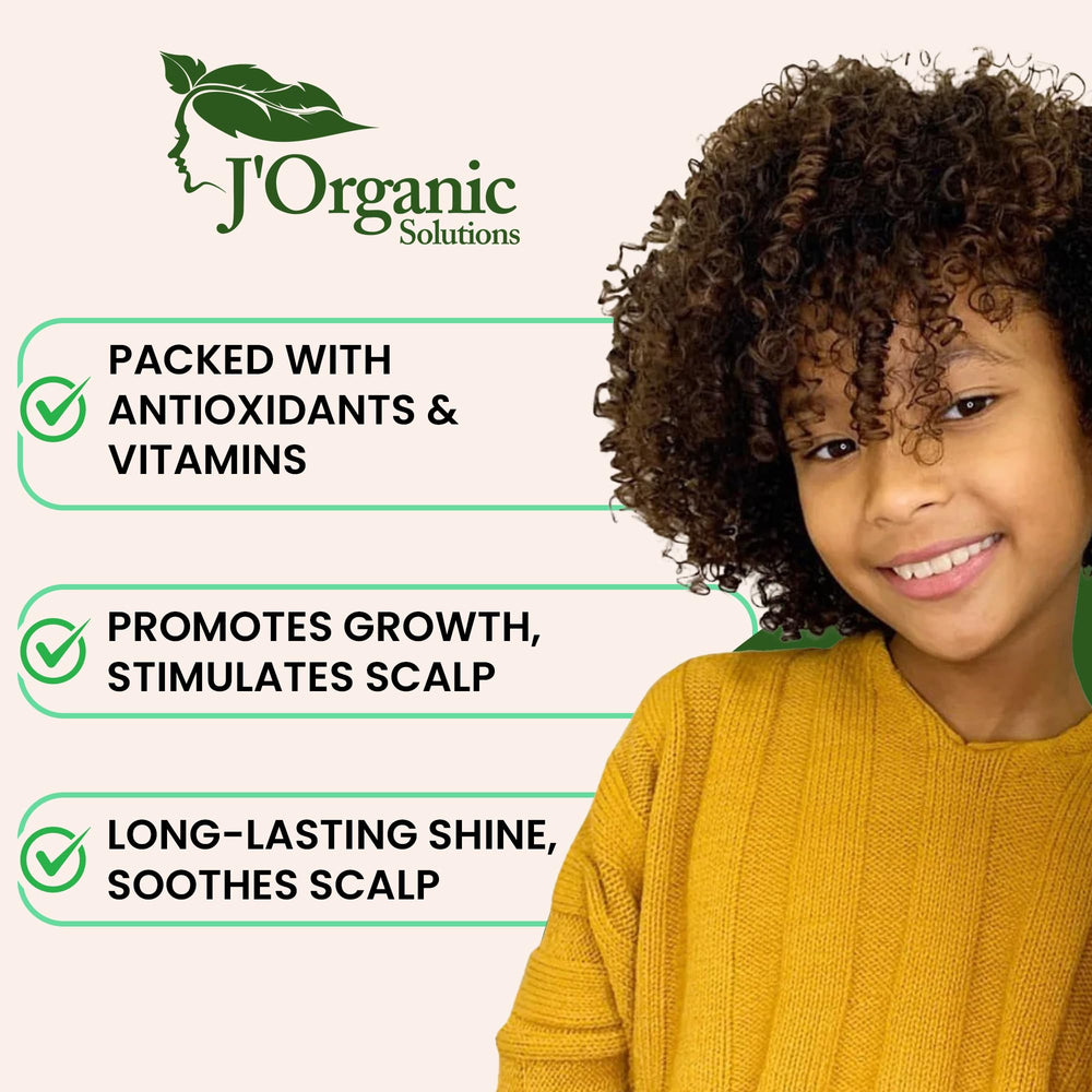 J'Organic Solutions texture légère soin cheveux enfant, résultat non gras