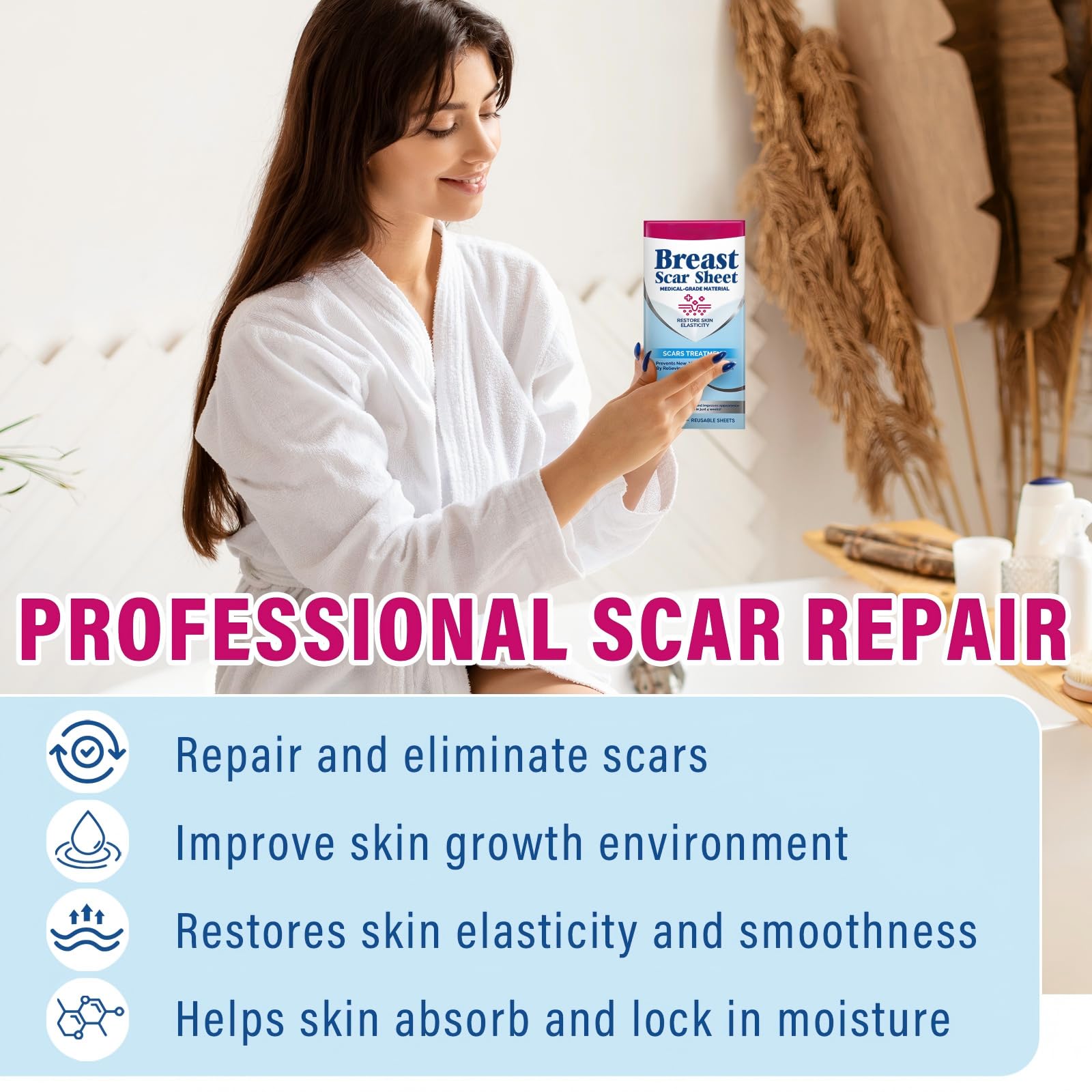 Josera Silicone Cicatrice : application simple pour utilisation quotidienne et discrète.