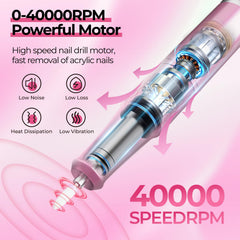 JOSGLOI moteur 40000rpm pour une vitesse élevée et un travail efficace.