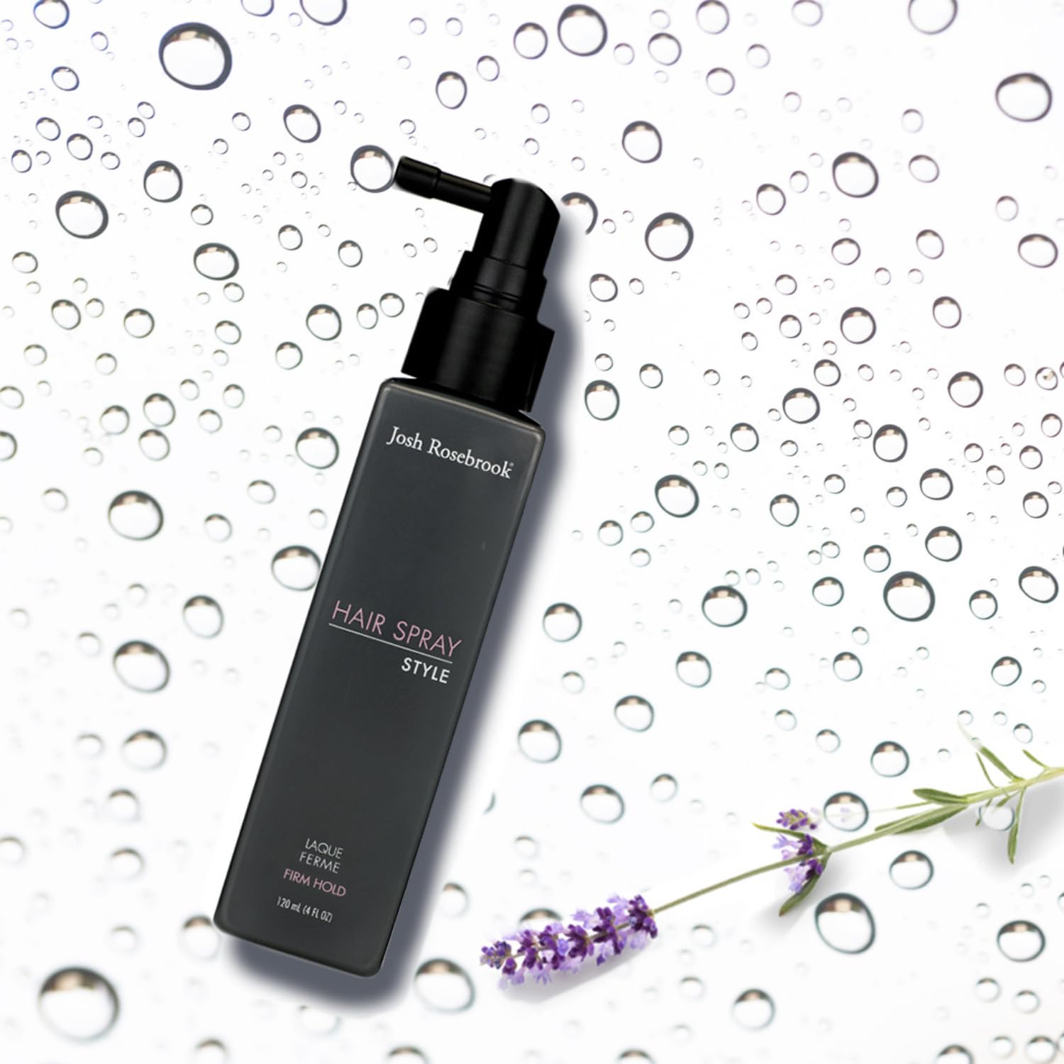 Josh Rosebrook Hair Spray controle-cheveux-colores: sûr pour les cheveux colorés sans décoloration.