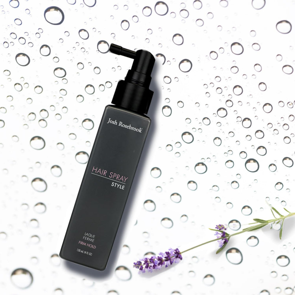 Josh Rosebrook Hair Spray controle-cheveux-colores: sûr pour les cheveux colorés sans décoloration.