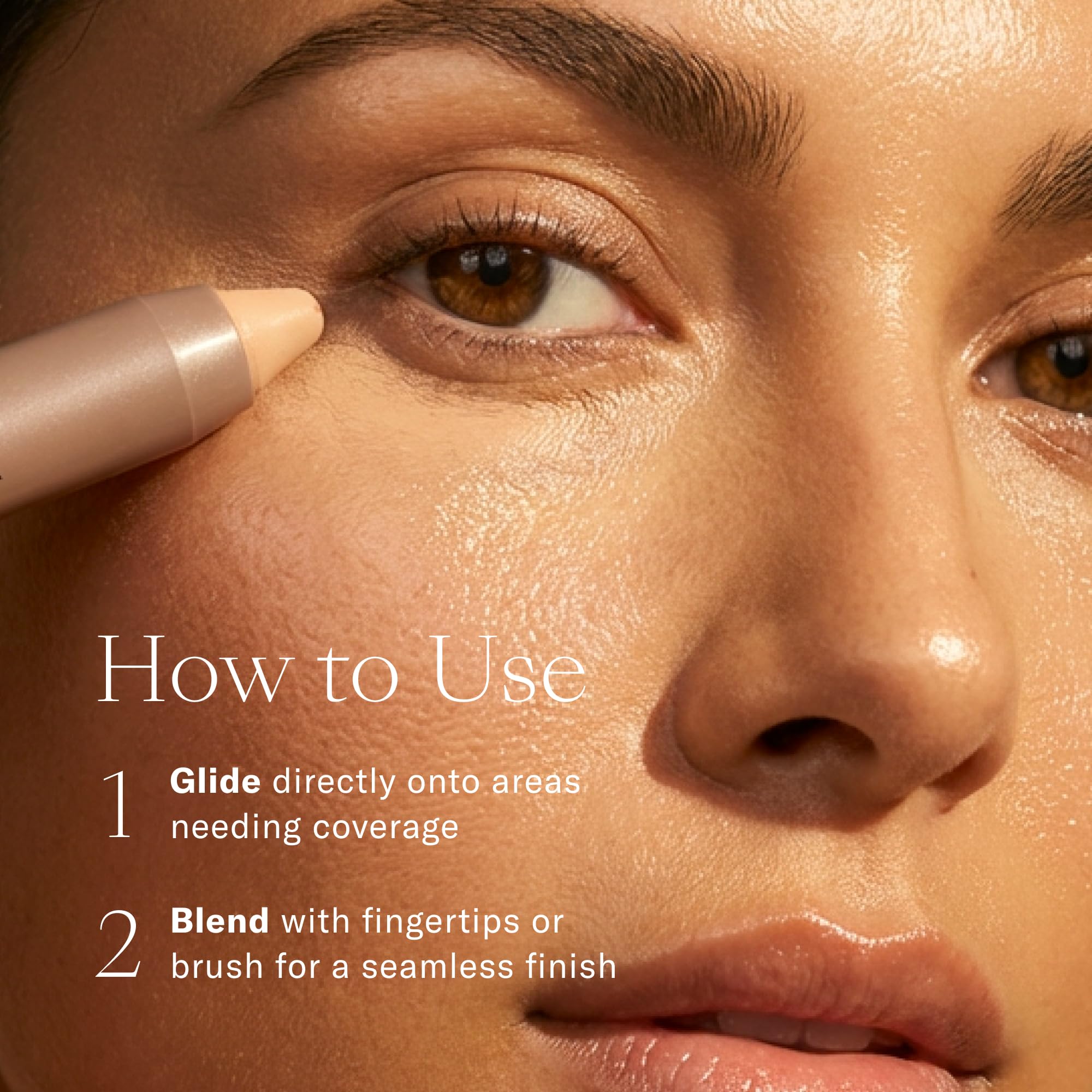 Josie Maran correcteur-stick fini lumineux argan Medium 1 pour le teint éclatant