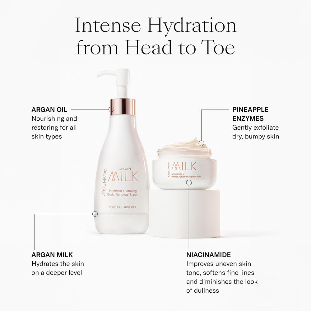 Crème visage hydratation intense Josie Maran, absorption rapide