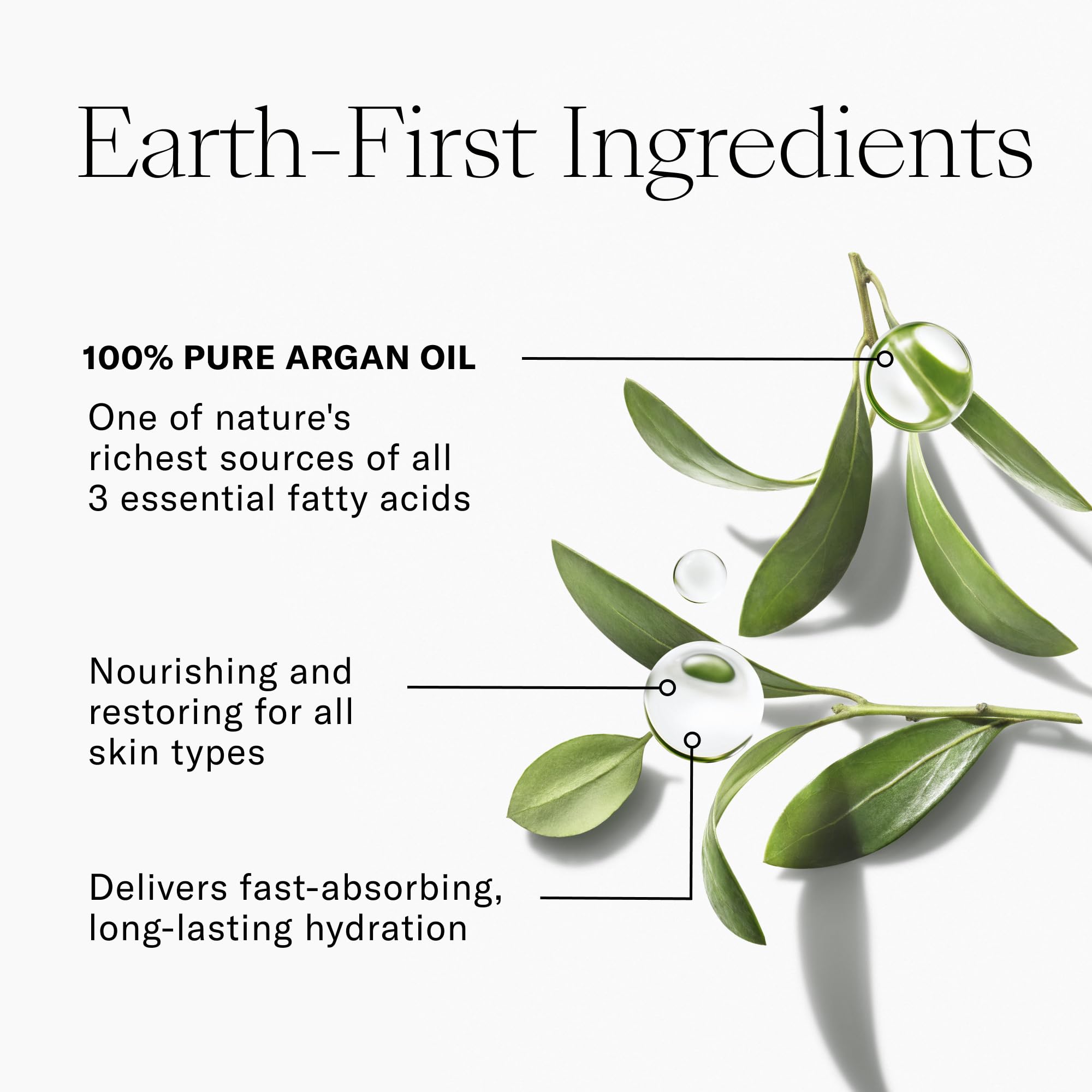 Josie Maran Pure Argan Milk — texture légère, sensation fraîche et hydratation rapide.