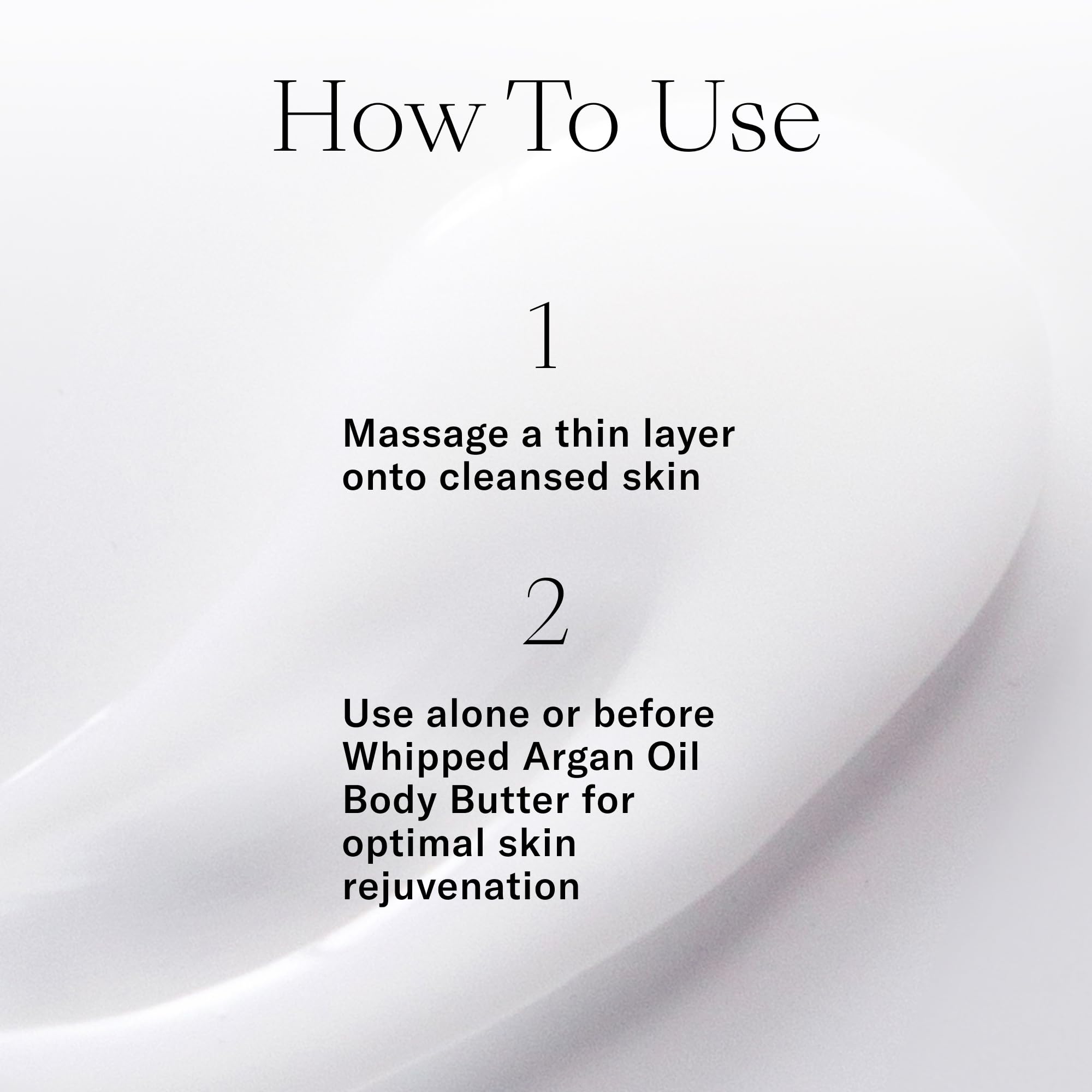Josie Maran application lait corps: nourrir et lisser la peau après douche.