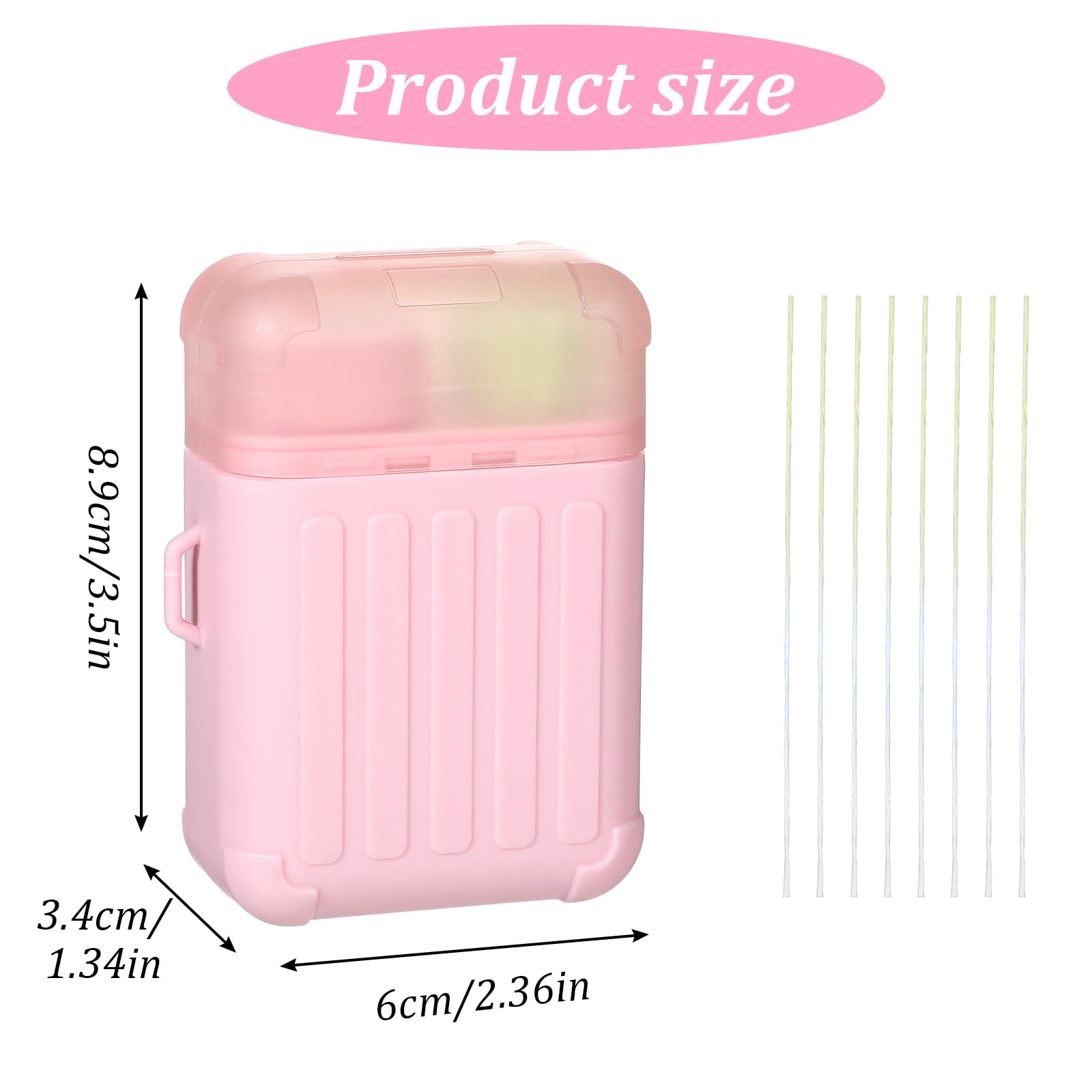 Josojoou kit-portable-nettoyage-piercing-kaki: solution compacte pour soins en voyage.