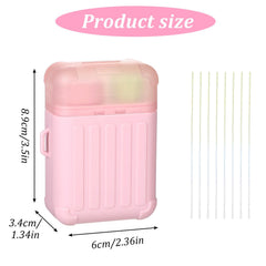 Josojoou kit-portable-nettoyage-piercing-kaki: solution compacte pour soins en voyage.