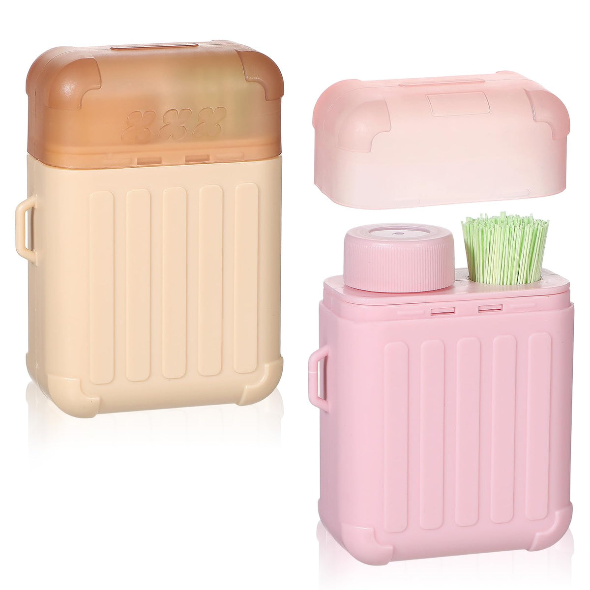 Josojoou kit-portable-nettoyage-piercing-rose: entretien quotidien des piercings, facile et sûr.