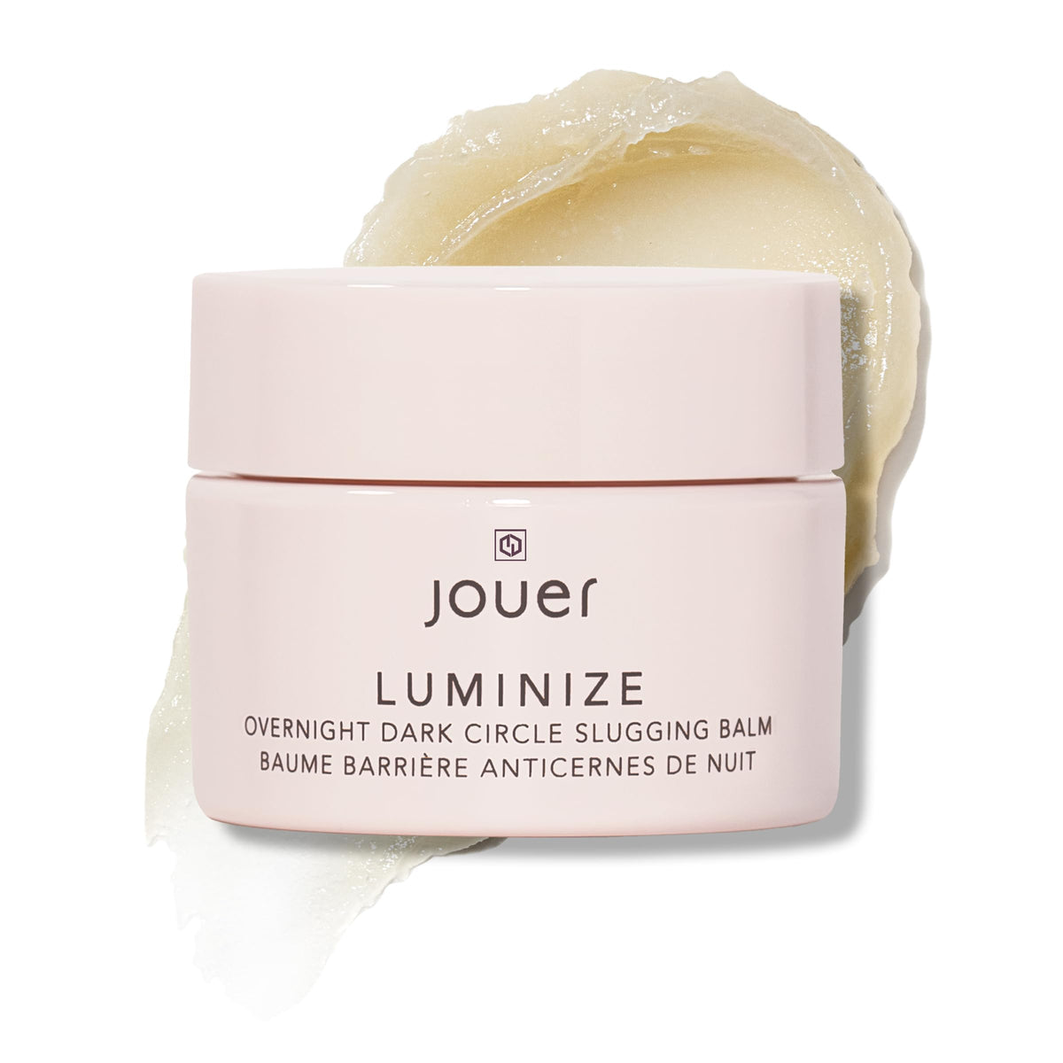 Jouer Luminize: bouteille baume yeux nuit, soin doux sans parfum favorisant l'éclat du regard.