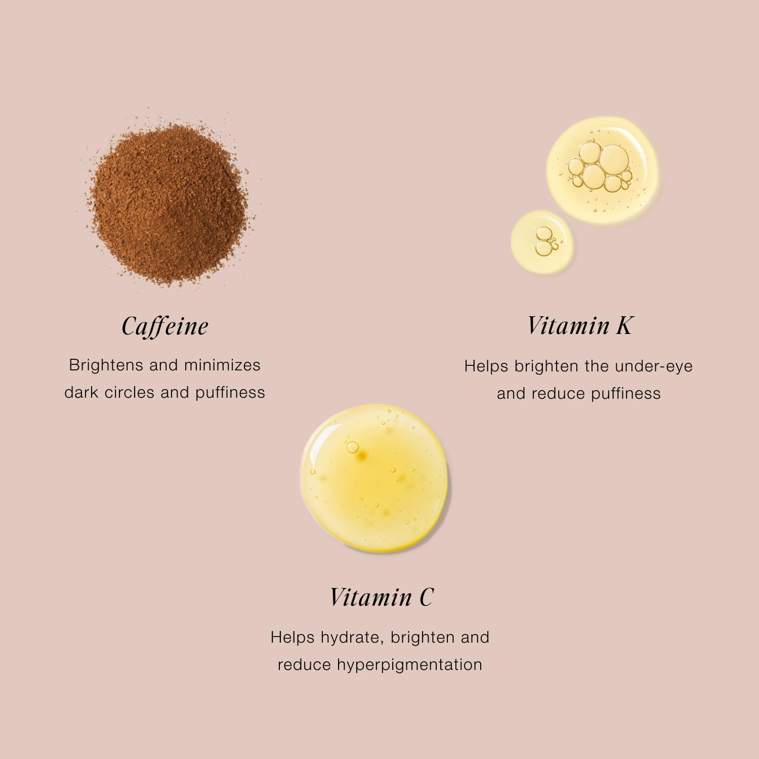 Jouer Luminize crème yeux texture veloutée prête pour l'application.