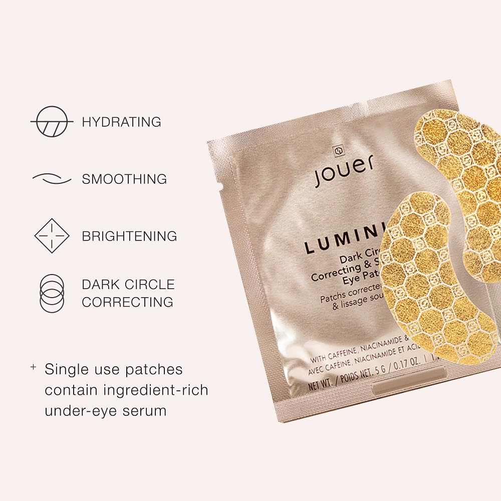 Patch Jouer Luminize soin du regard, aspect visuel plus lisse.